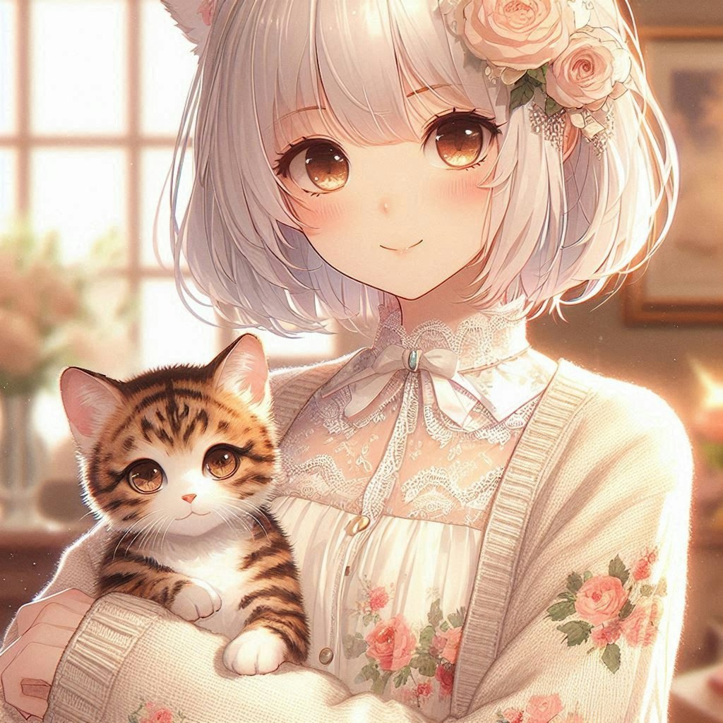 猫様と女の子