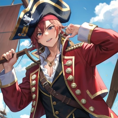 若き海賊船長