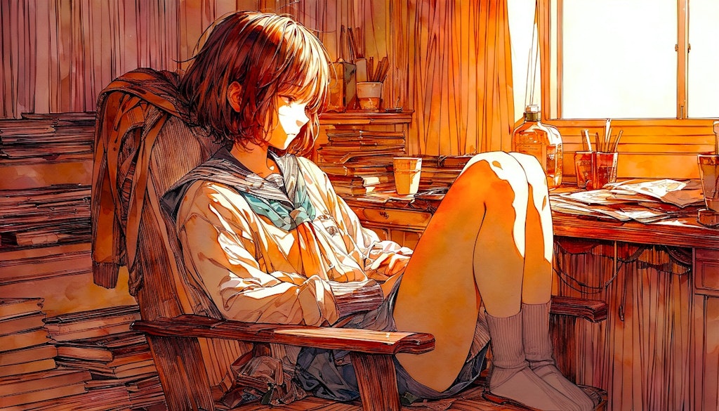 父の机