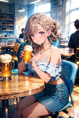 （３６２HQ）銀髪ちゃんビール
