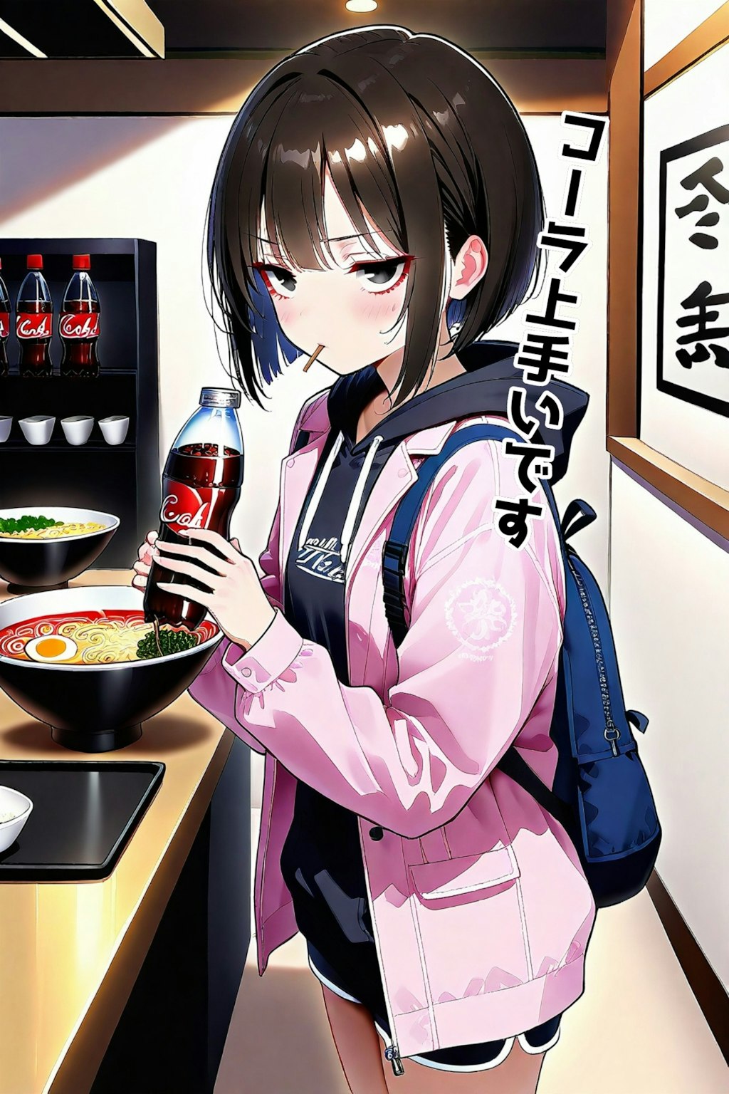 小説『ラーメン食らうだけだから』【ニャンノ世界】
