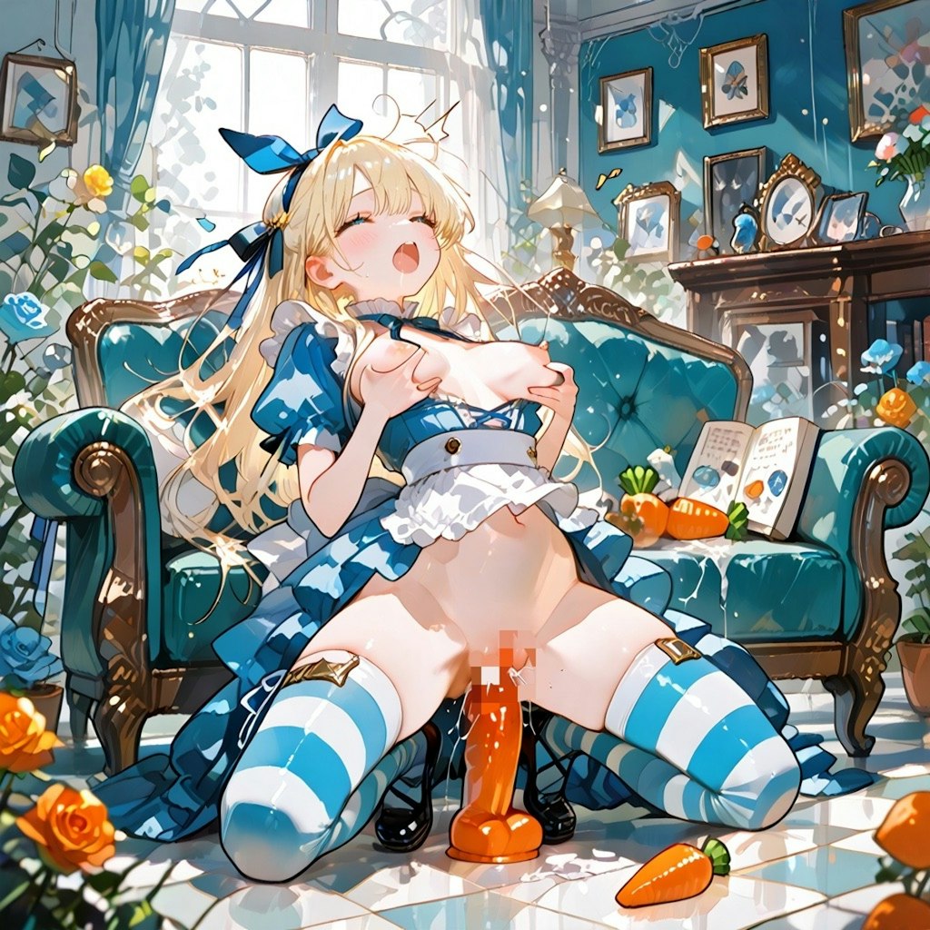 アリスのニンジン🥕ディルド