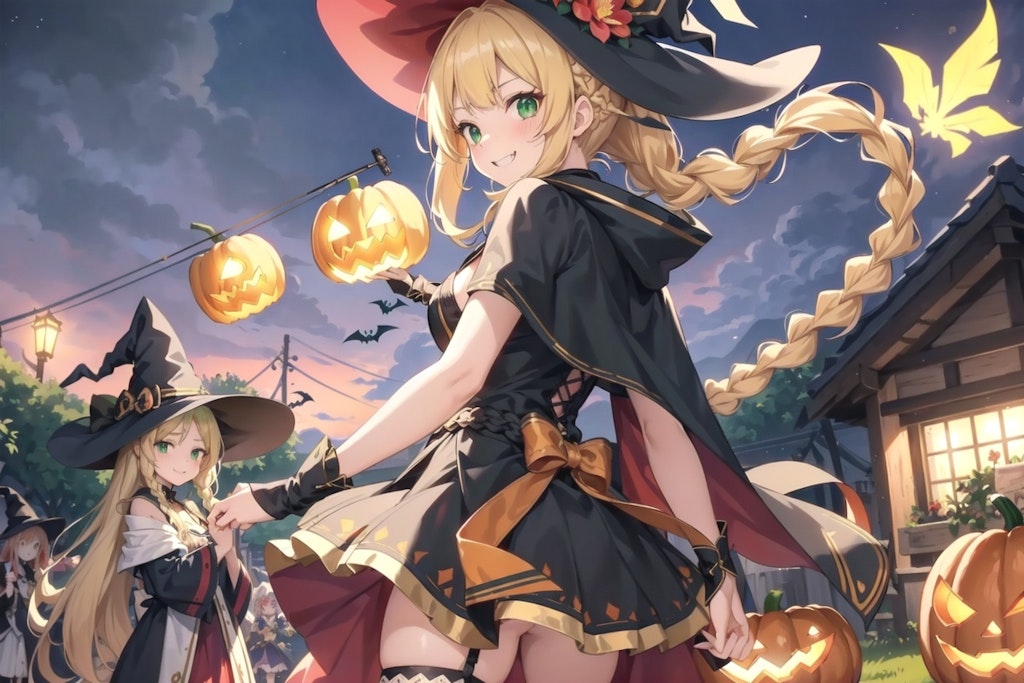 アイリッシュ・ヤスミン三姉妹のハロウィーン(見返り編)