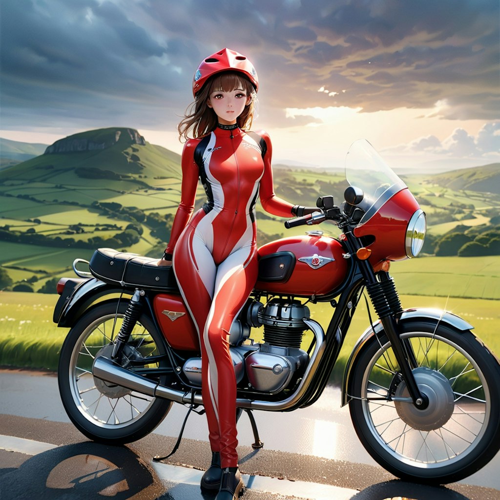 バイク好きな彼女