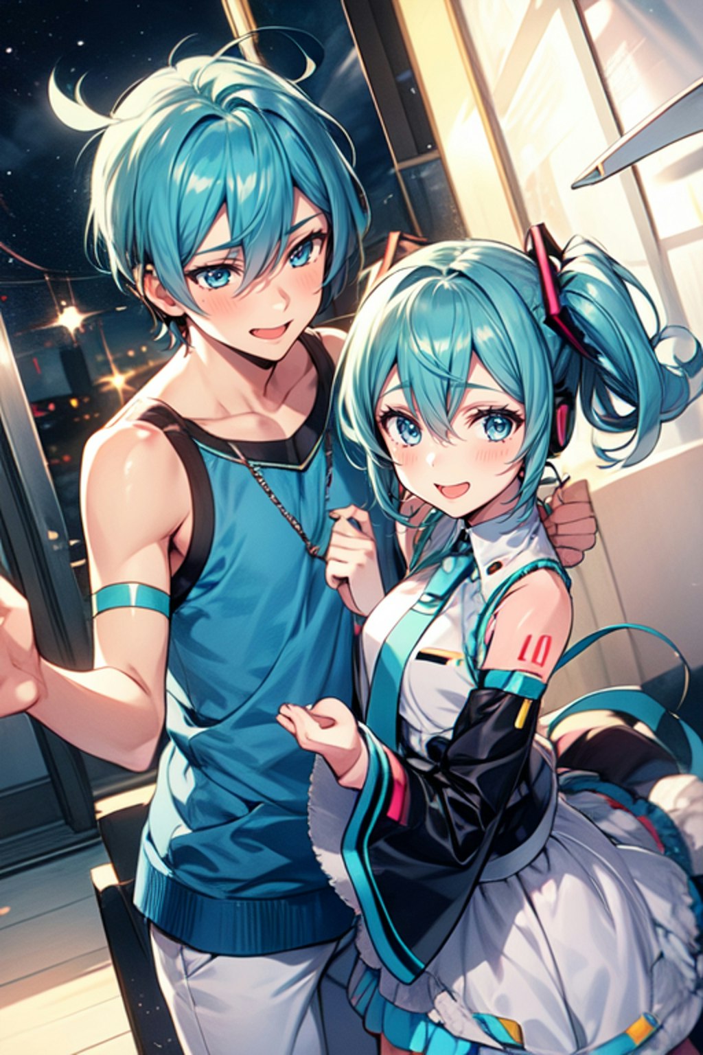 miku kaito Coupling