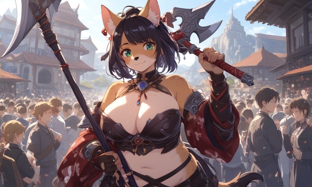 Catgirl Warrior