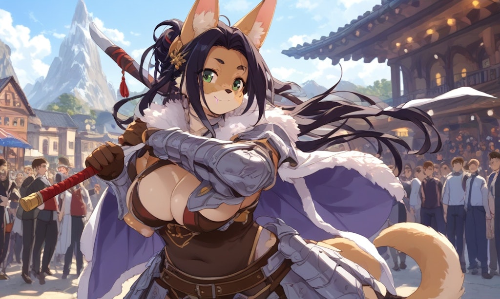 Catgirl Warrior