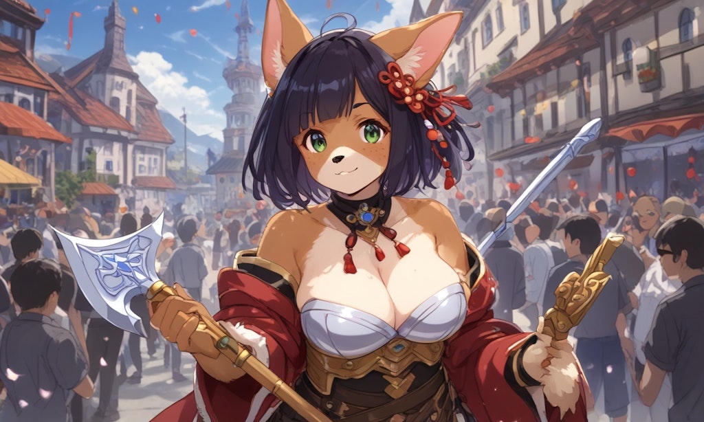 Catgirl Warrior