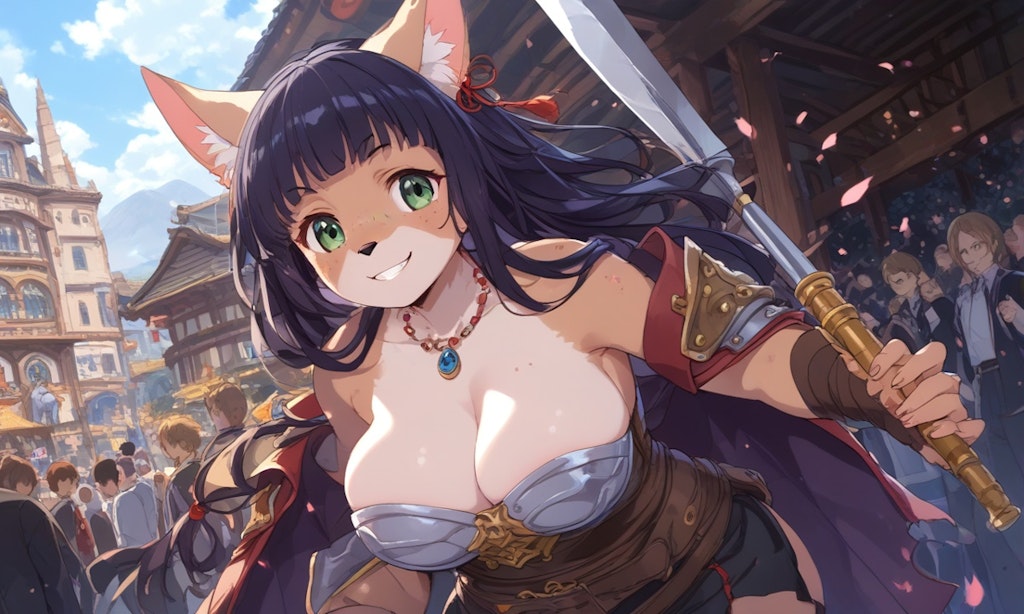 Catgirl Warrior