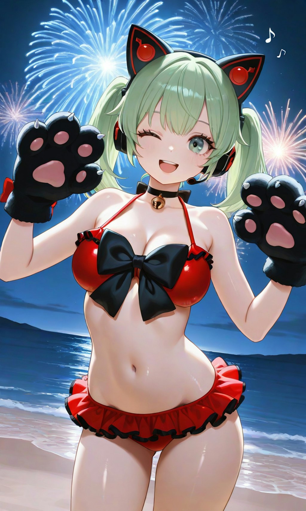 ニクキュ〜ズのゲリラライブ🎶