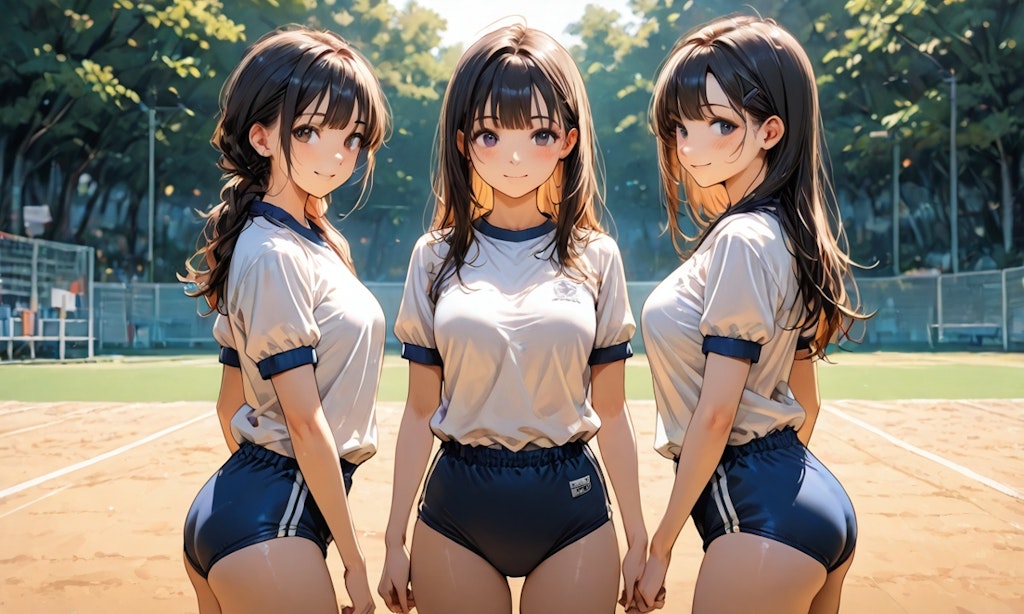まばゆいブルマ