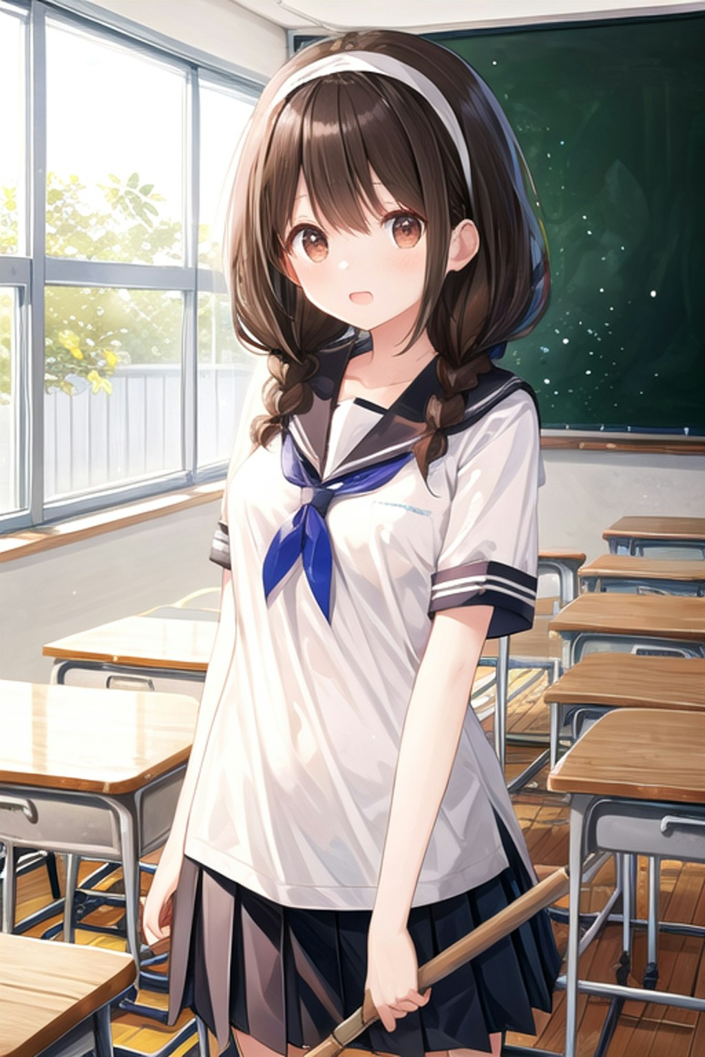 セーラー服の女の子