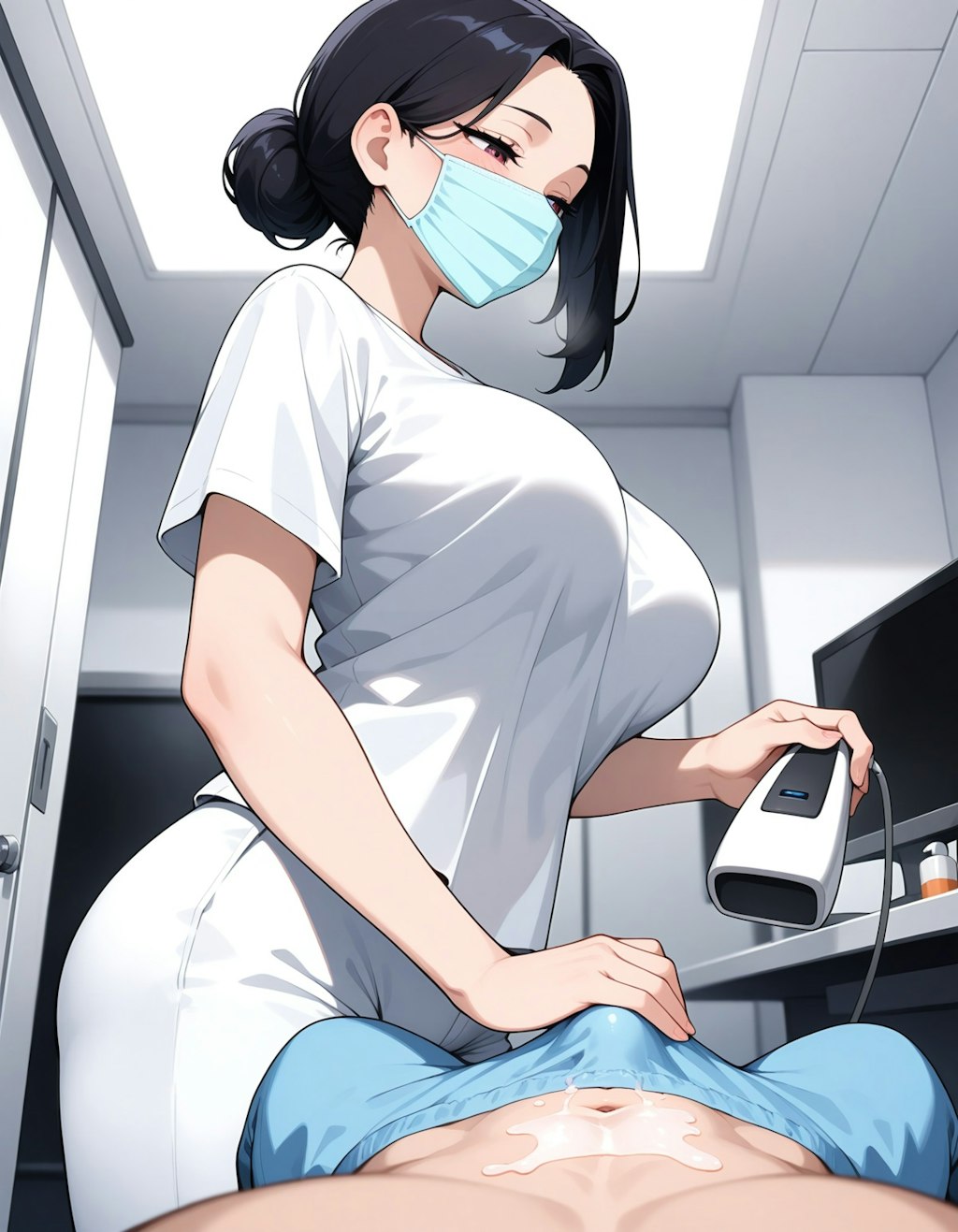 はい、ちょっと抑えますね〜