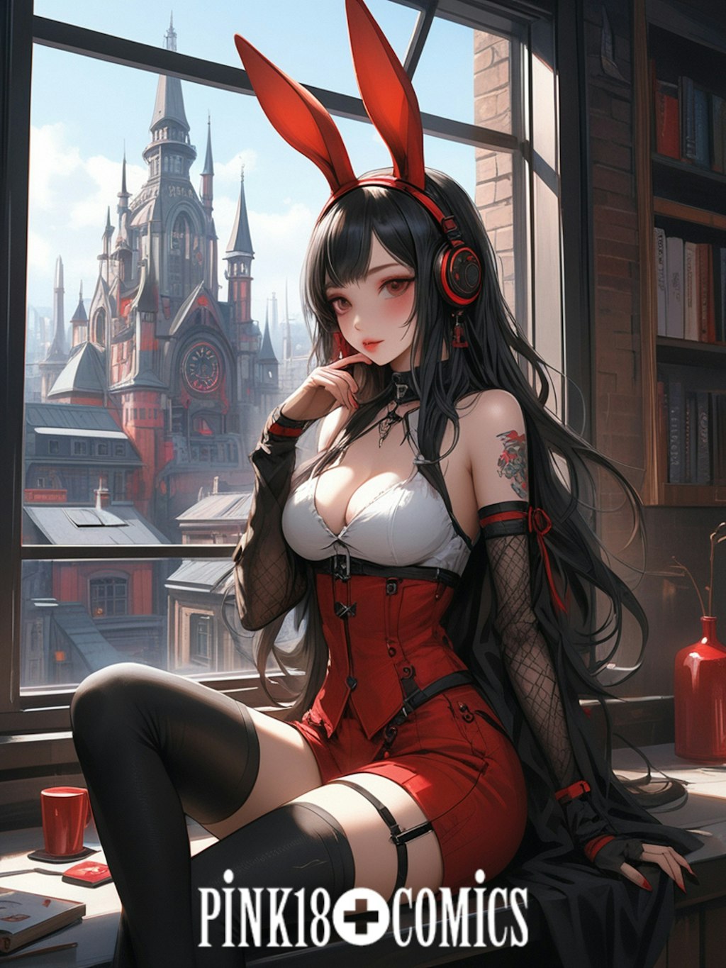 ReDBuNNY+GiRL