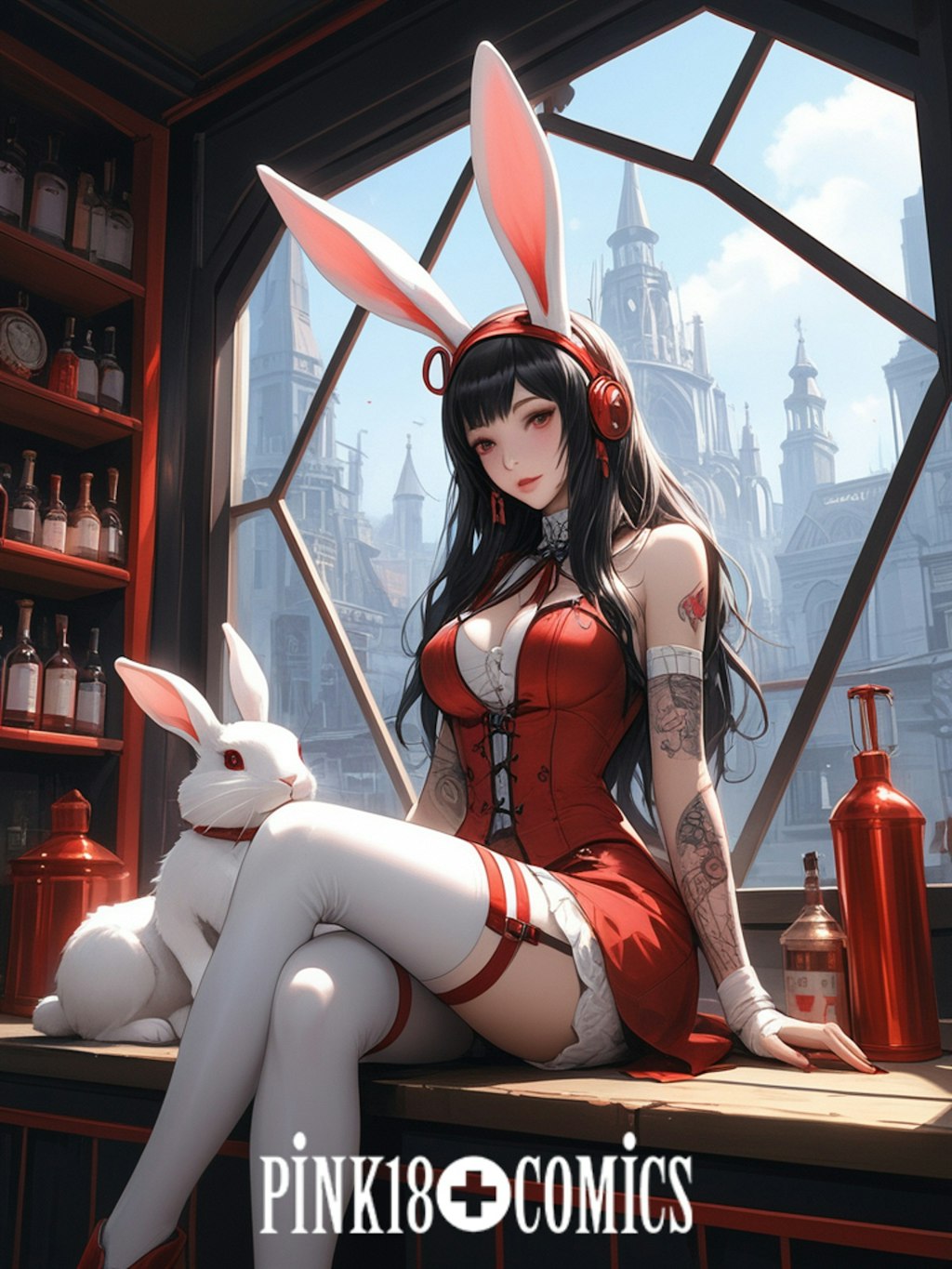 ReDBuNNY+GiRL