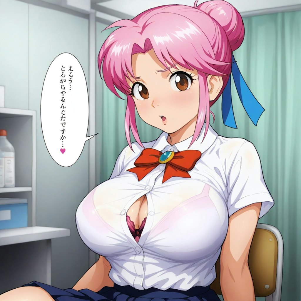 マァムとレオナも暑けりゃ脱ぐ。