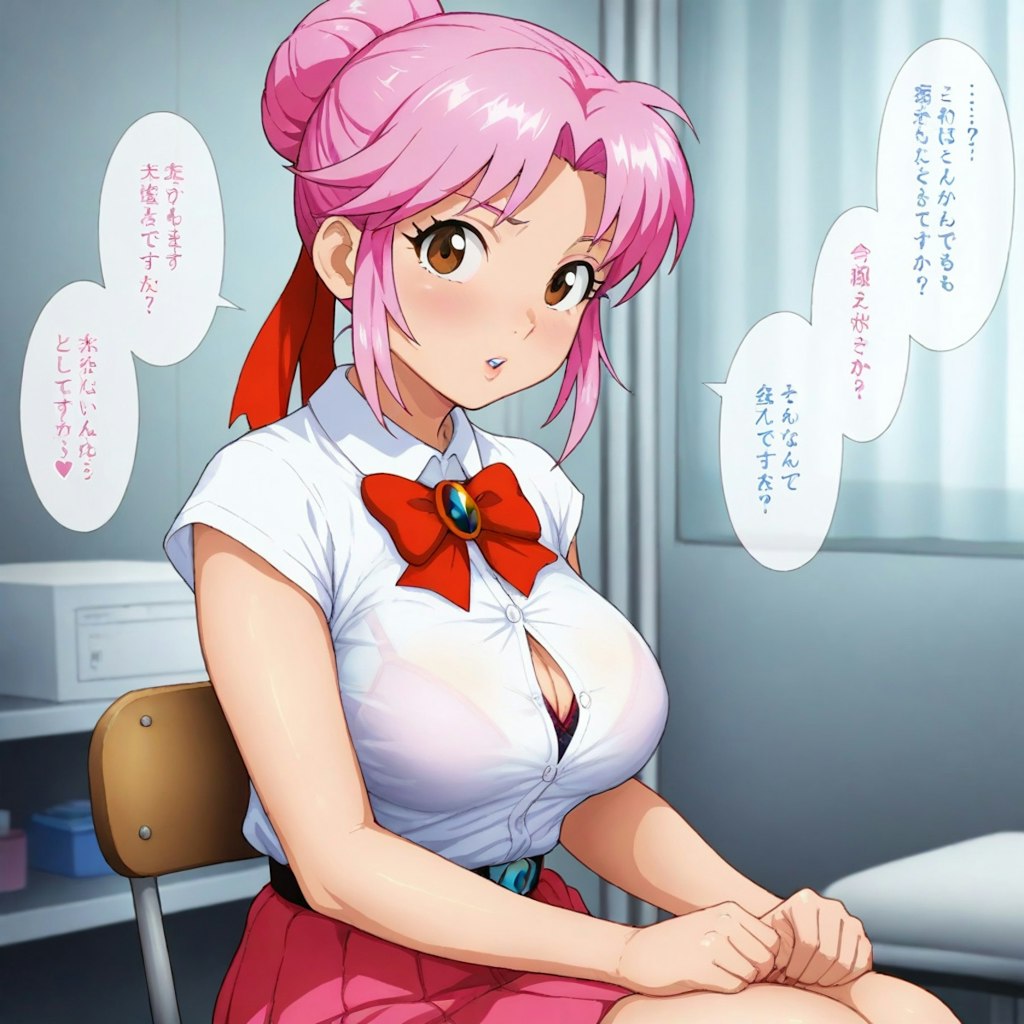 マァムとレオナも暑けりゃ脱ぐ。