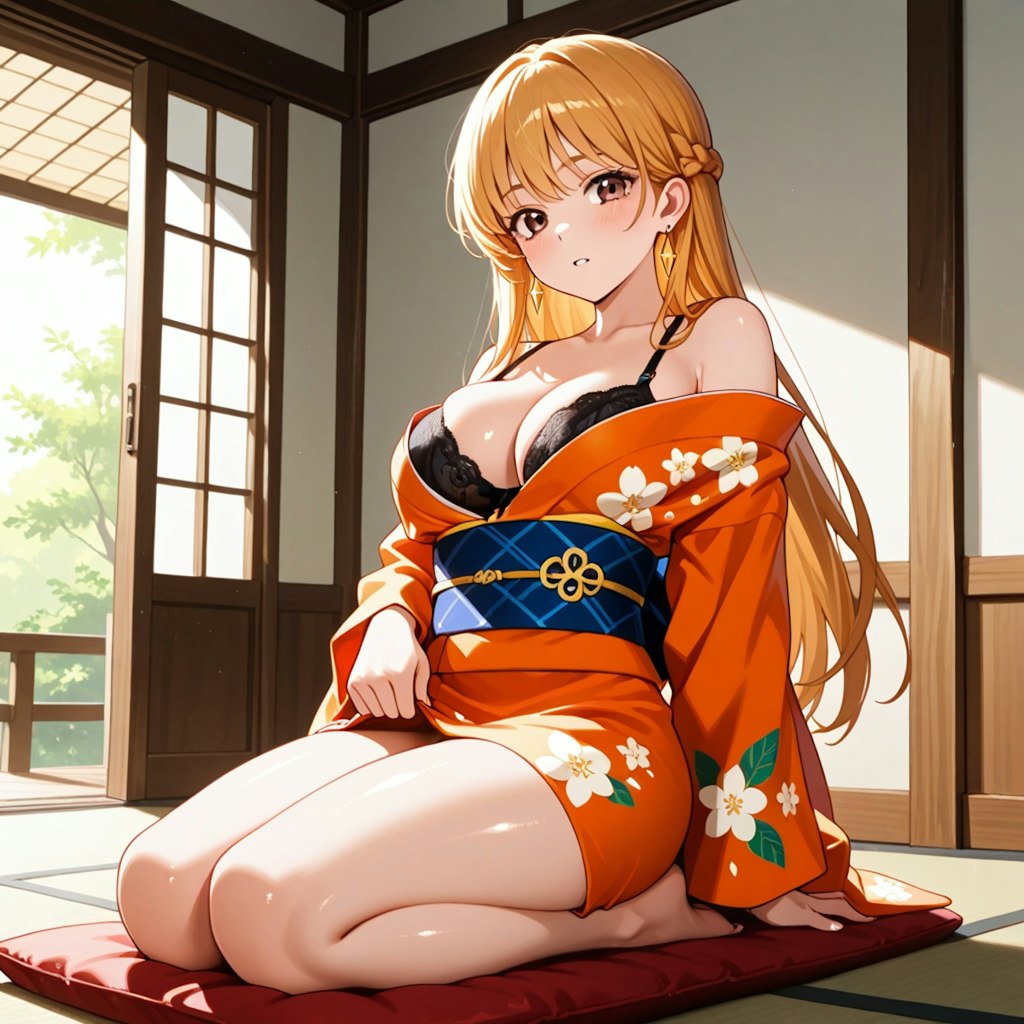 マァムとレオナも暑けりゃ脱ぐ。