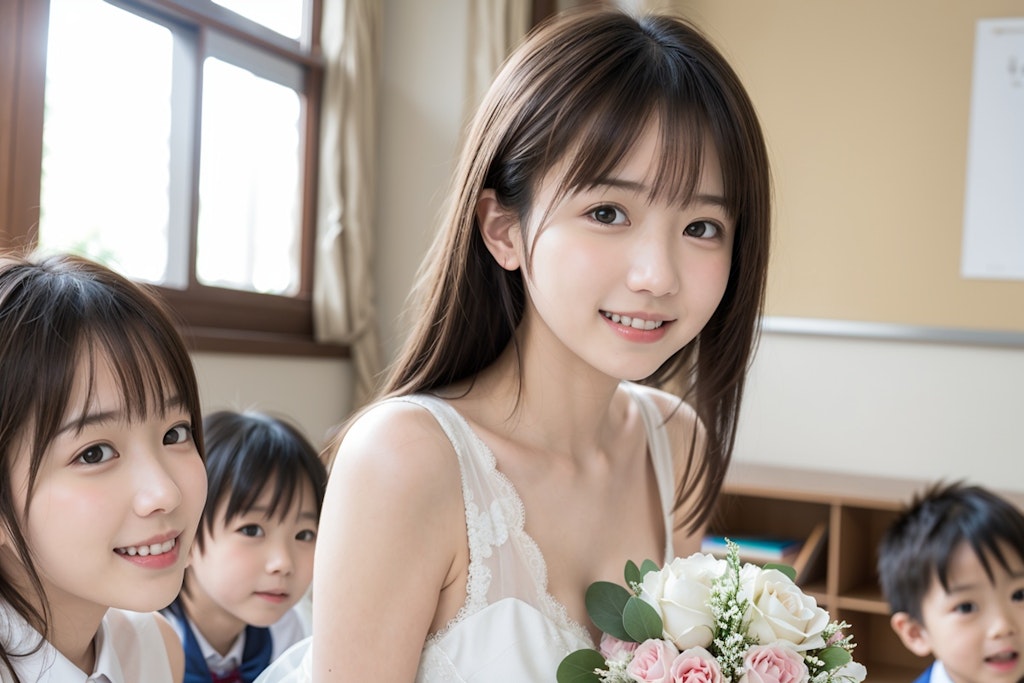 保育園で結婚式