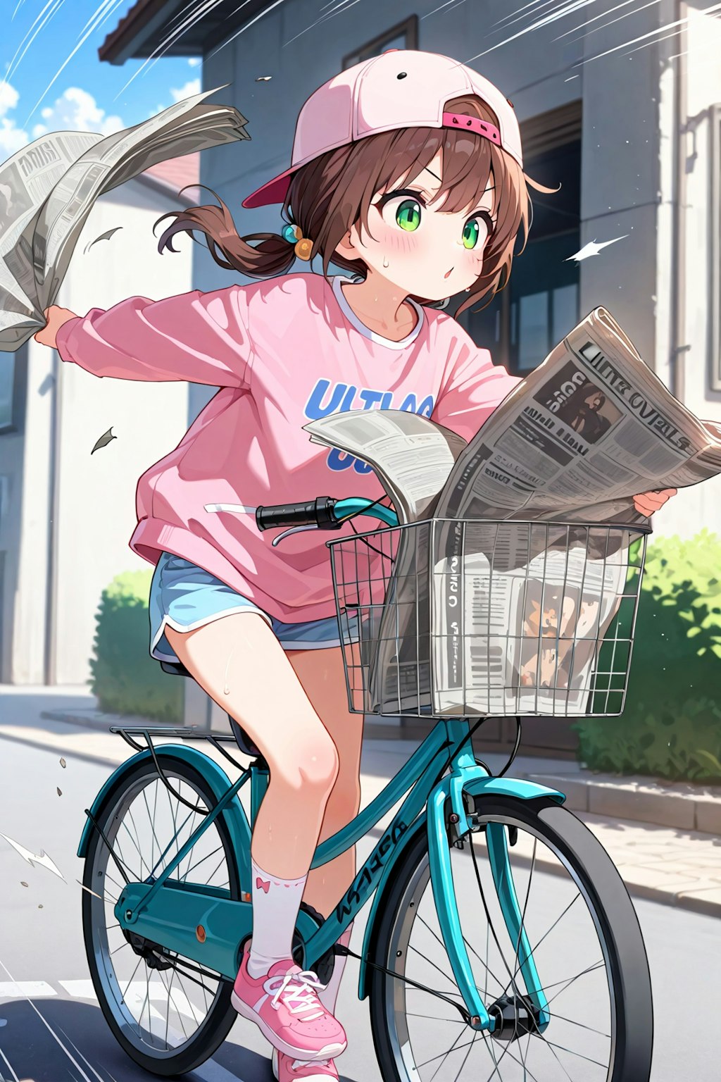 ７月１４日はしんぶん配達の日