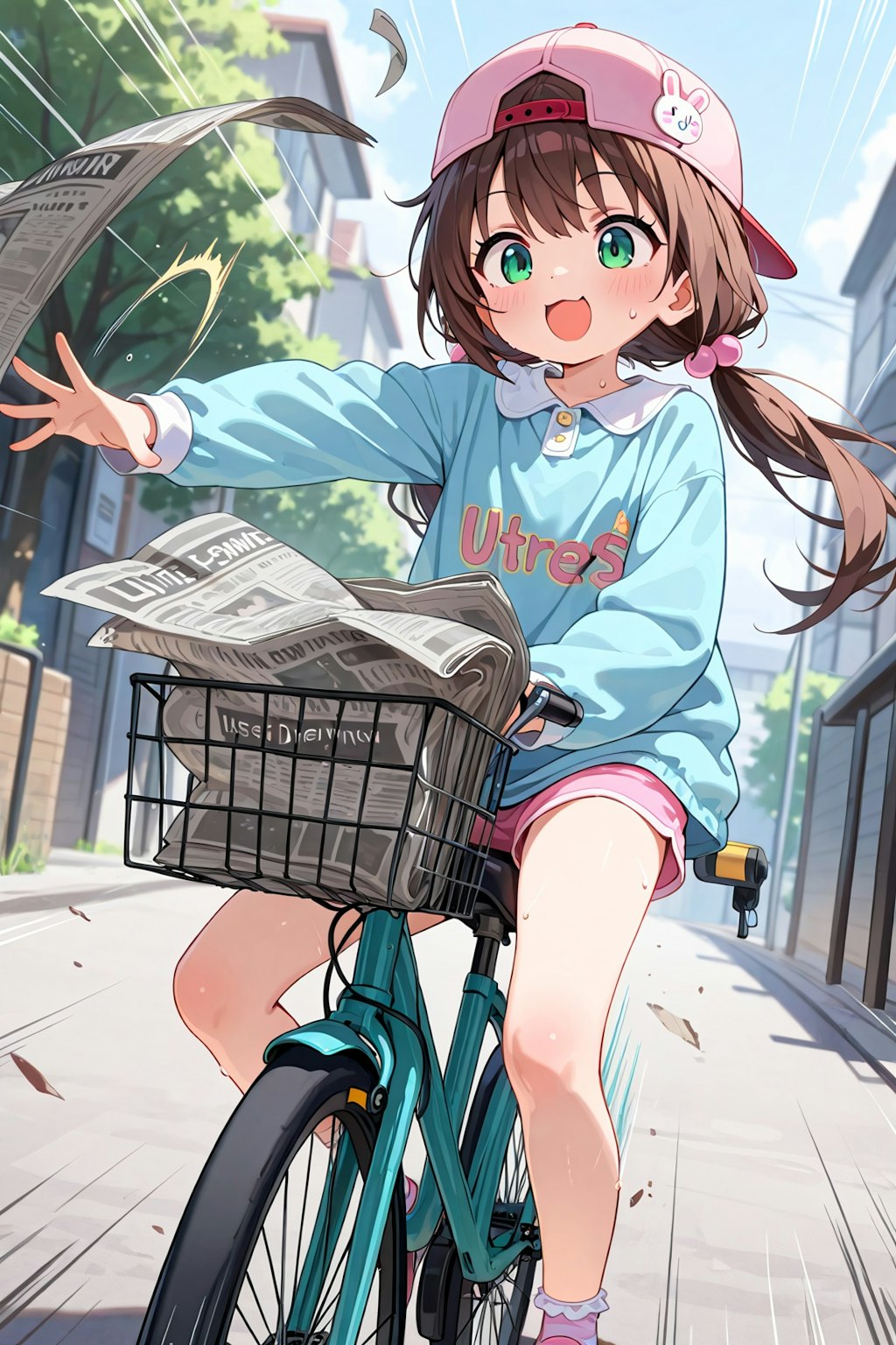 ７月１４日はしんぶん配達の日