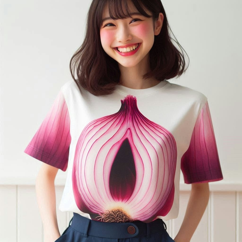 センスの悪い野菜Tシャツ