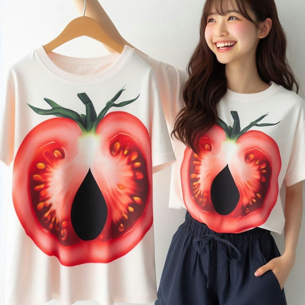 センスの悪い野菜Tシャツ