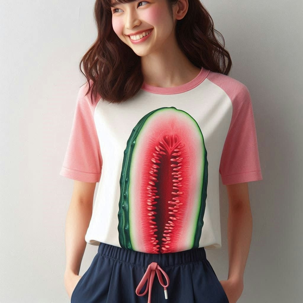 センスの悪い野菜Tシャツ