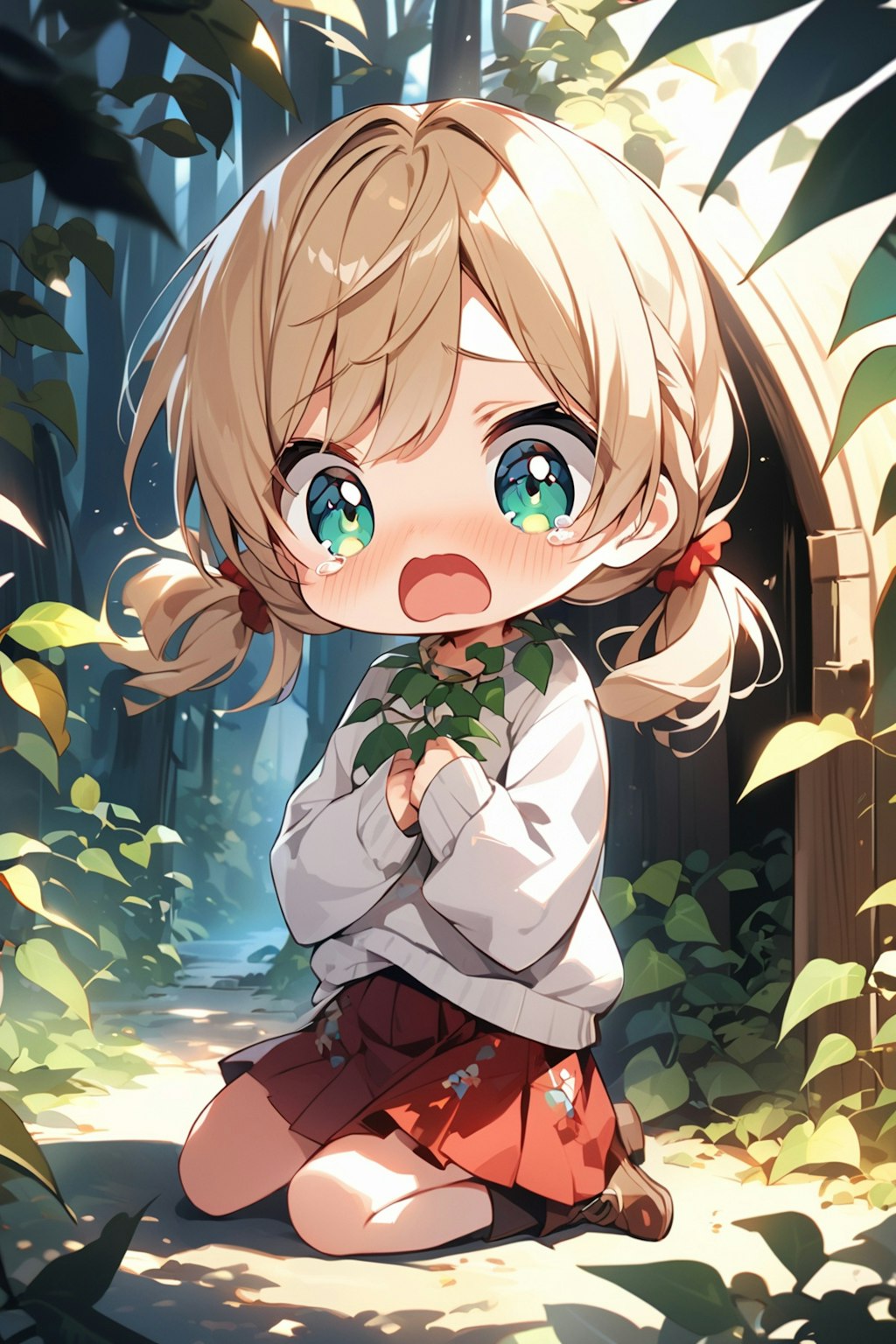 とんでもないところで迷子の茉莉花ちゃん