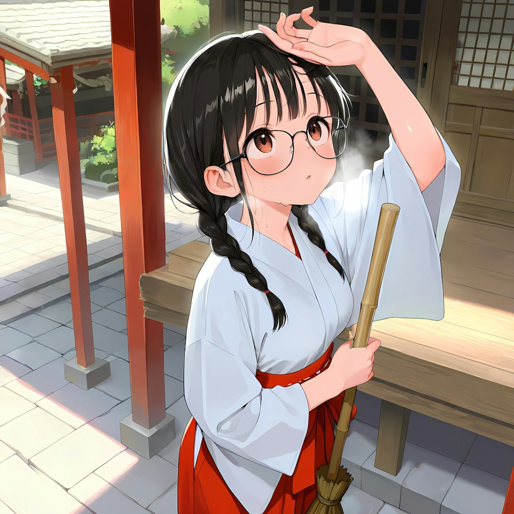 暑いですね