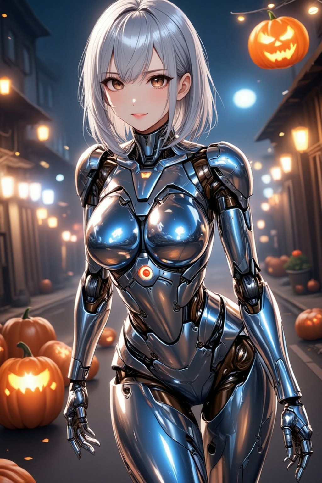 ハロウィンメカ子