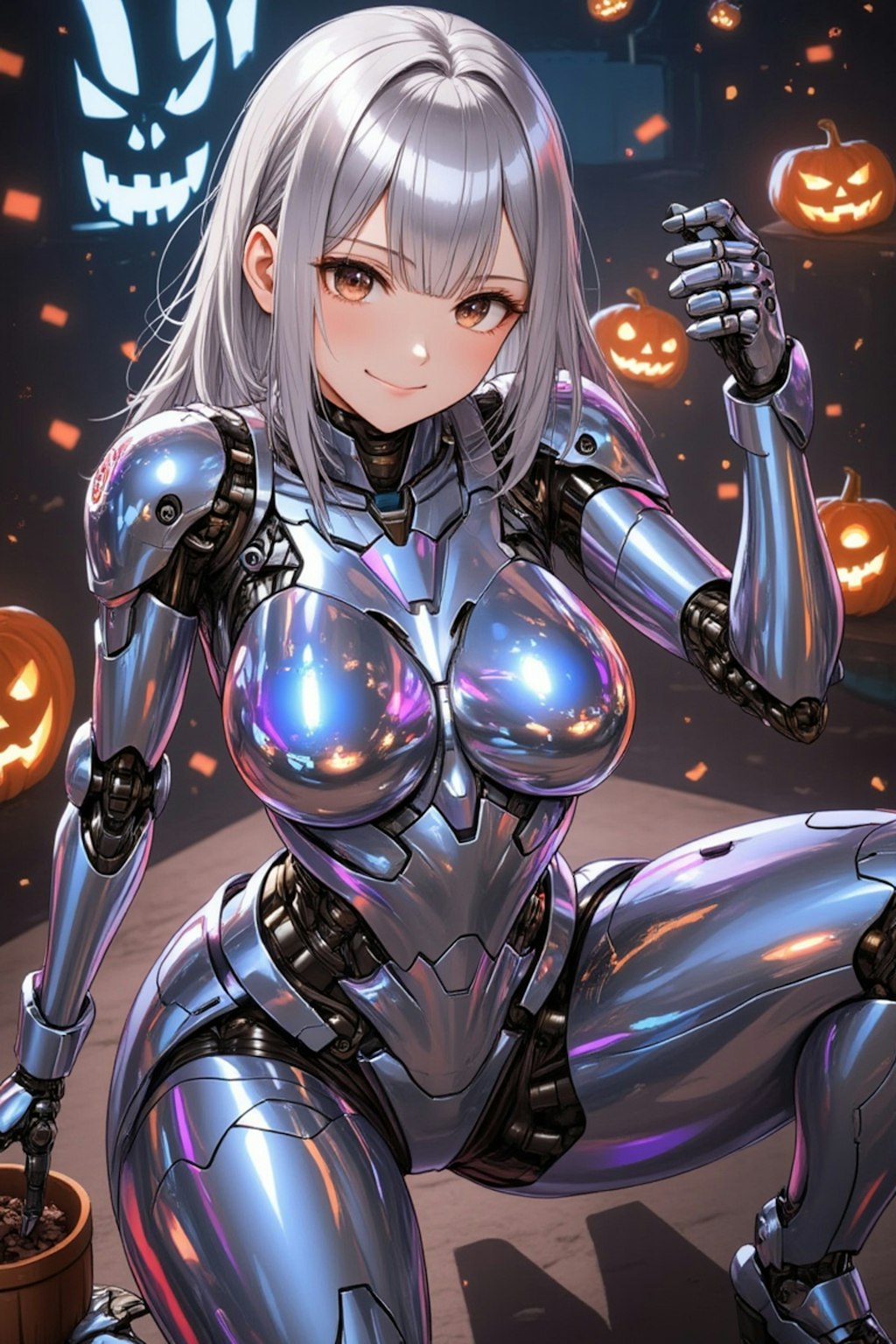 ハロウィンメカ子