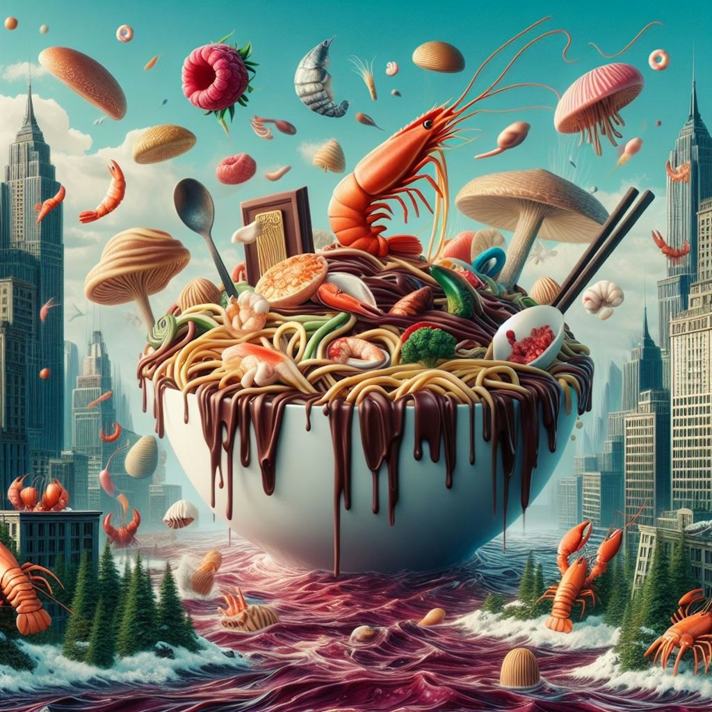【メシマズ注意】退廃世界のseafood noodle