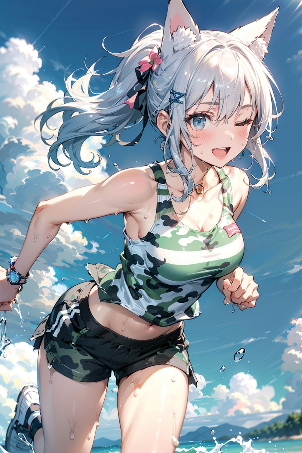 よし‼️今日はもう一本いけるぞ‼️🐺💦