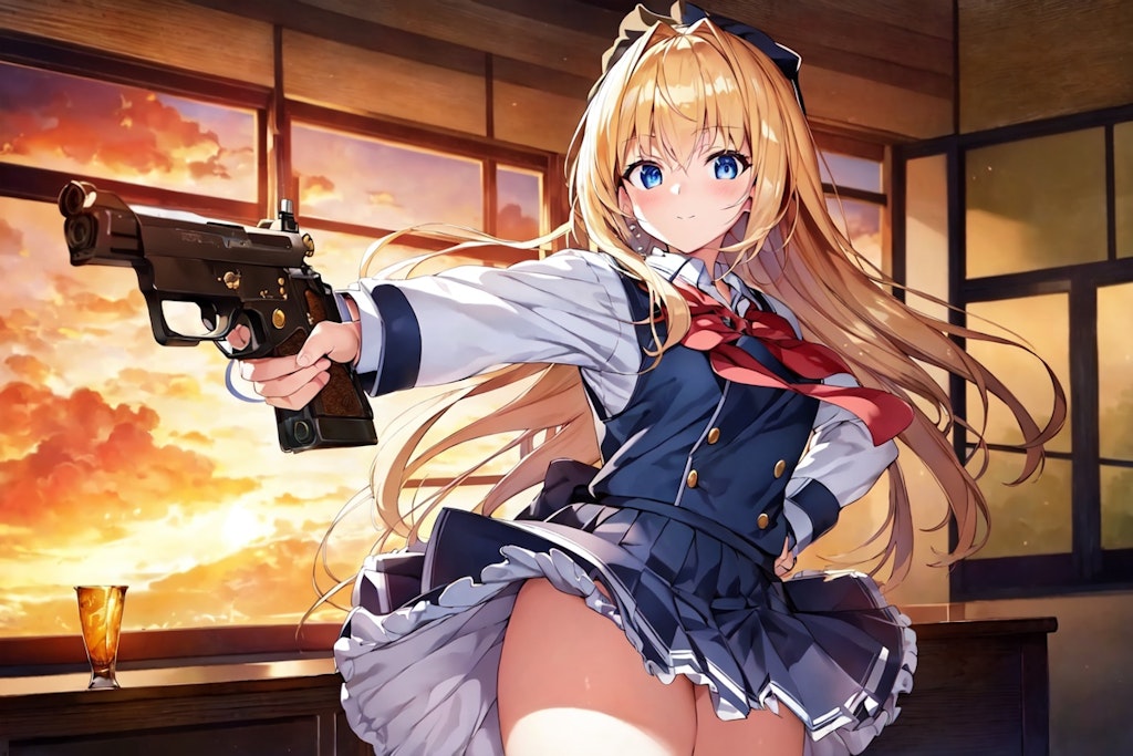 セーラー服と拳銃