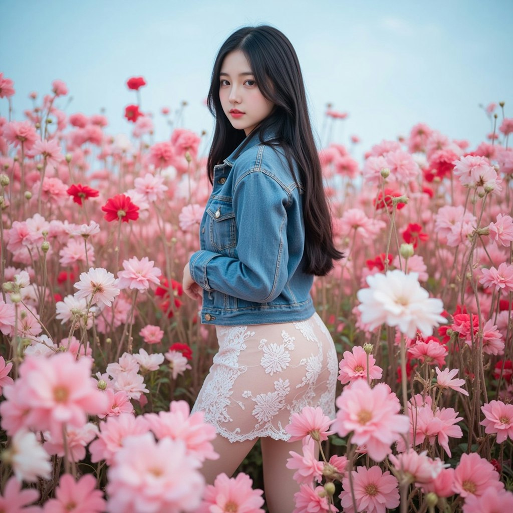 Geranium Flower Girl