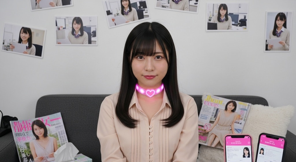 アプリを使って憧れの先輩を好き放題する