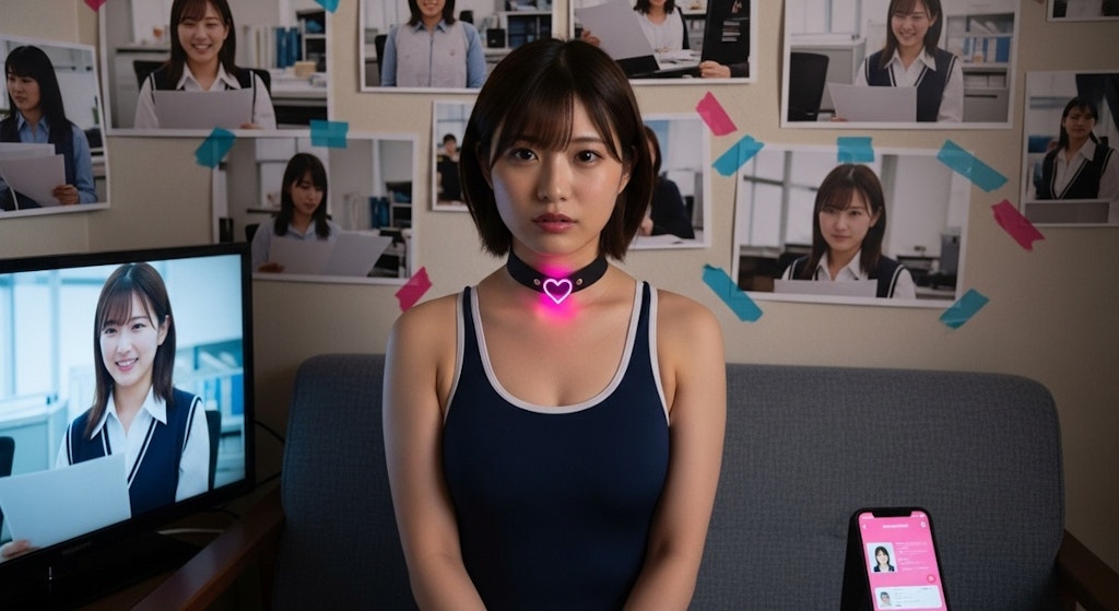 アプリを使って憧れの先輩を好き放題する