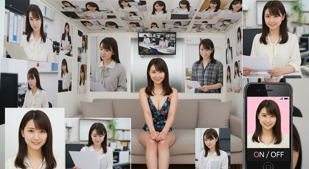 アプリを使って憧れの先輩を好き放題する