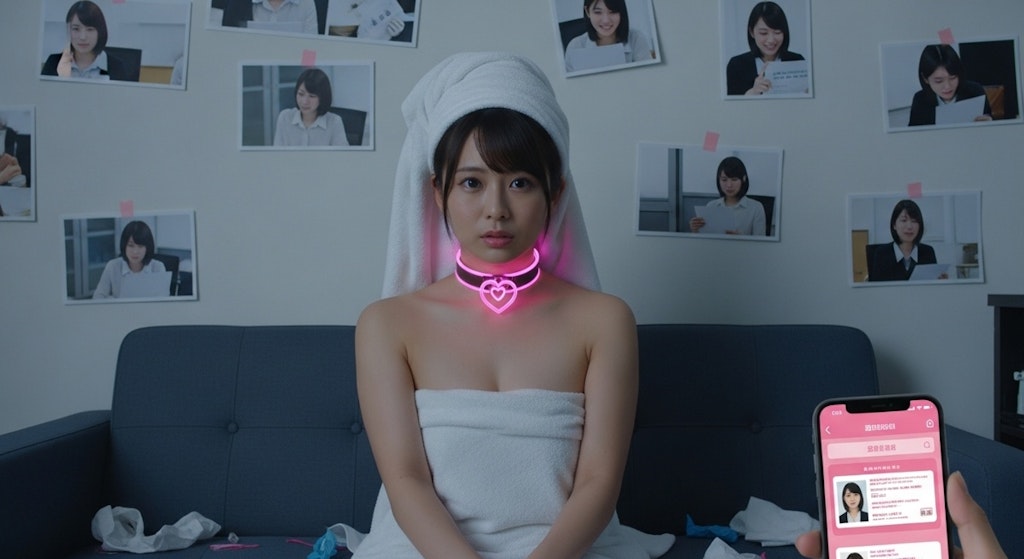 アプリを使って憧れの先輩を好き放題する