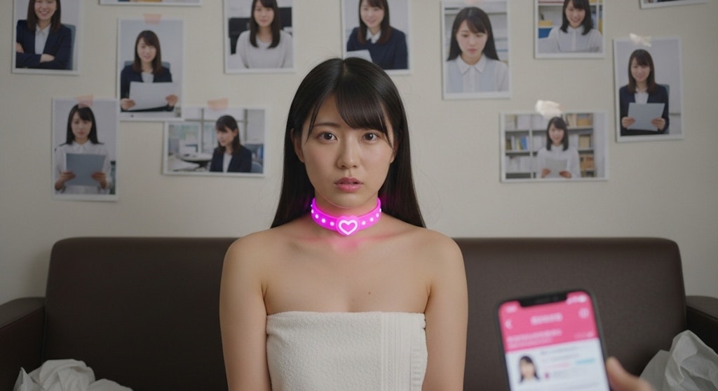アプリを使って憧れの先輩を好き放題する