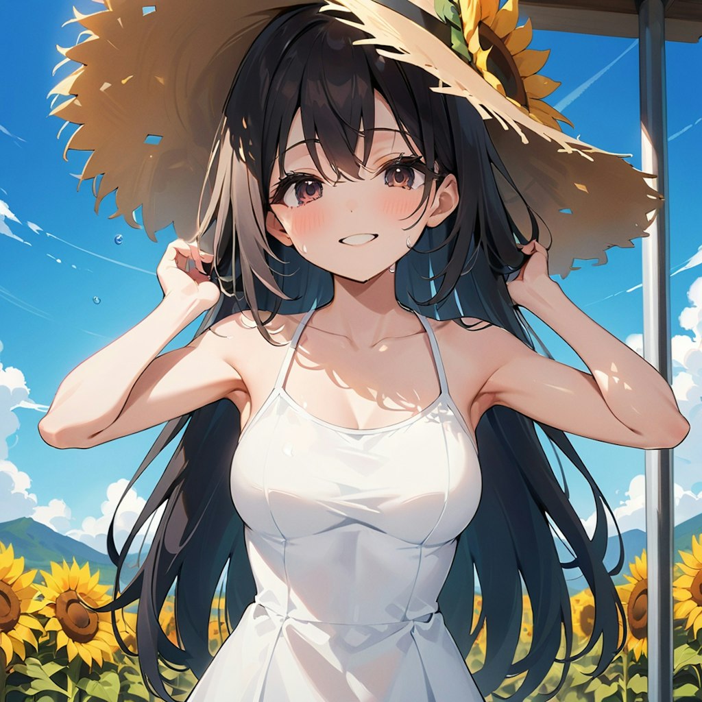 真夏の少女