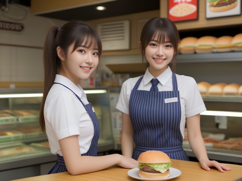 とあるバーガーショップ(2日目)