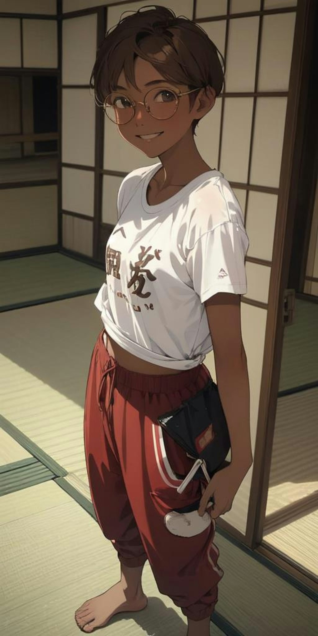 日焼け少女のTシャツコレクション