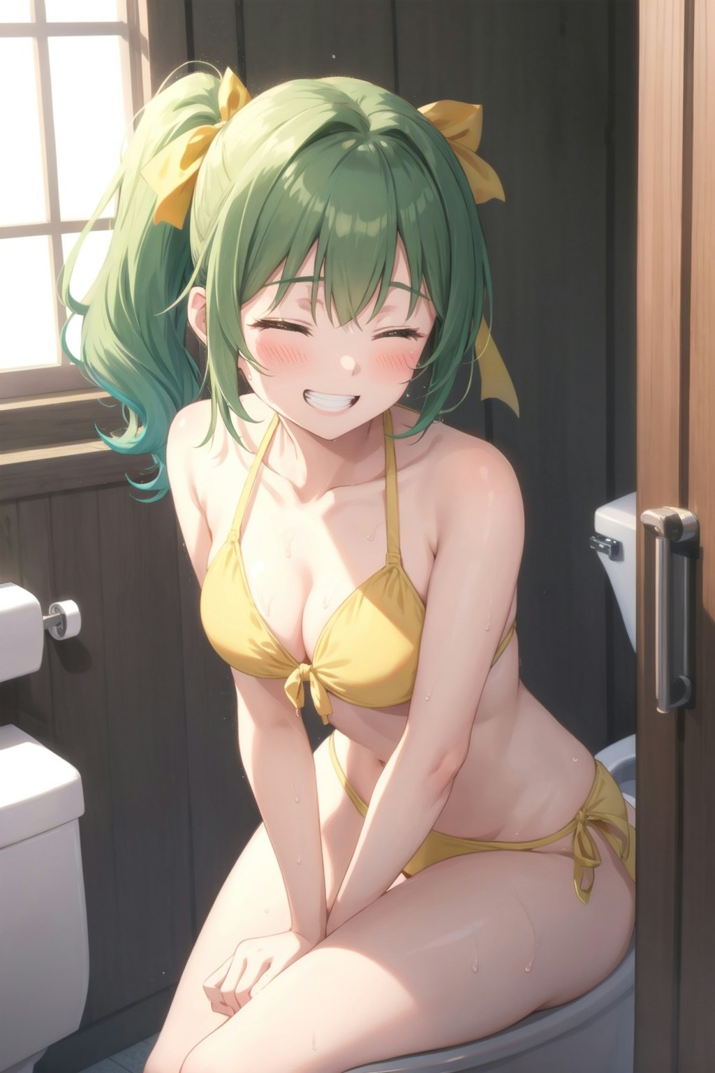 きみどりアイドルちゃんはトイレ広報担当