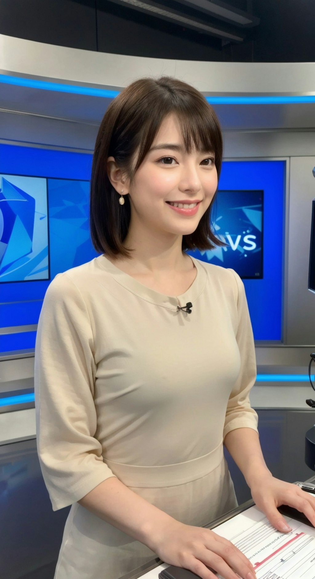 【女子アナ】本番もがんばります！！