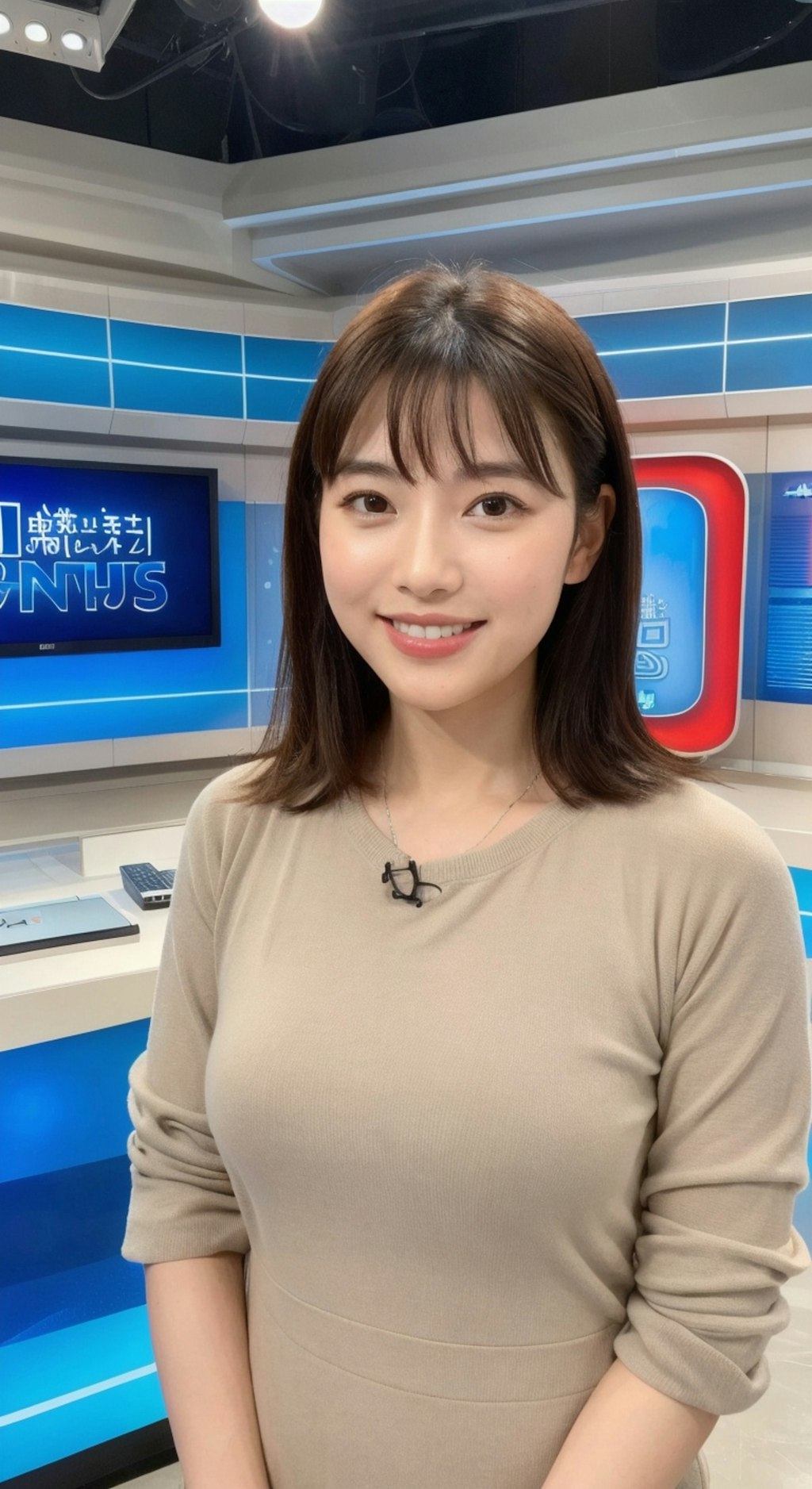 【女子アナ】本番もがんばります！！