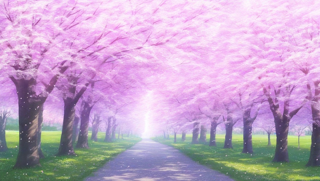 桜の道