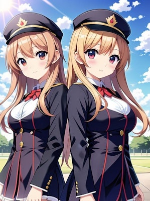 軍艦学校の双子