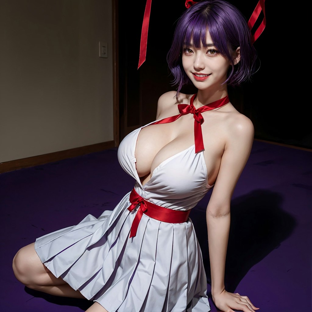 ゲゲゲの鬼太郎「猫娘」のヌードコスプレ